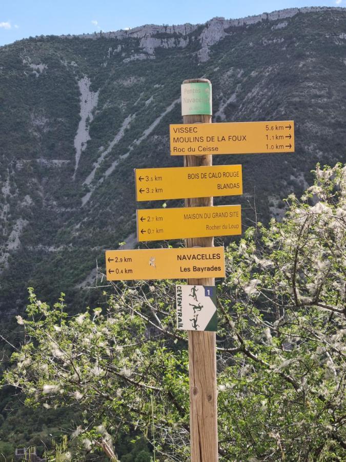 Gite De Navacelles Blandas Exteriör bild